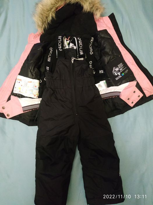 Комбінезон, зимовий костюм NANO.  Куртка і штани нано