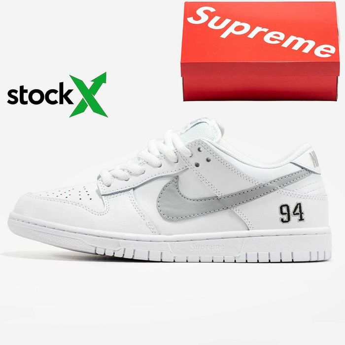 Чоловічі Кросівки Nike SB Dunk Low x Supreme 40-45 (Без Предоплати)