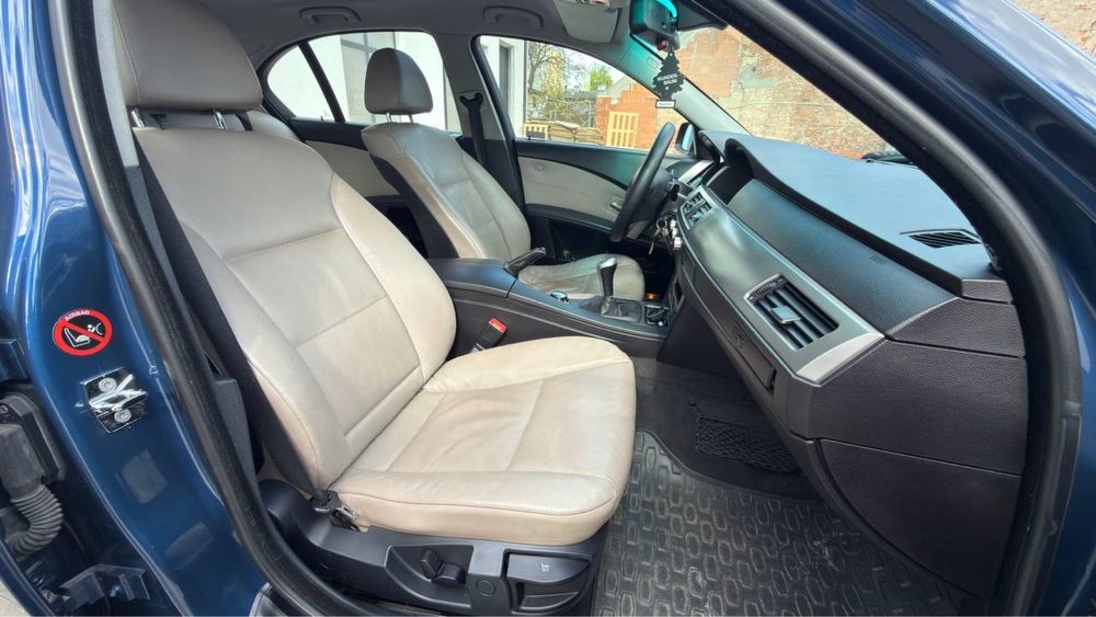 BMW E60 2.5 gaz/benzyna Skora alufelgi