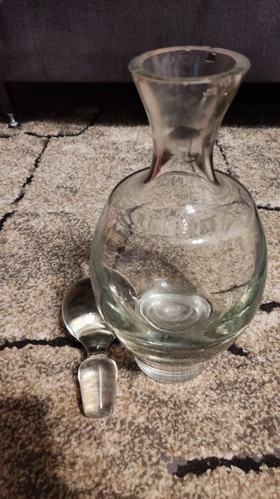 Karafka duża ciężka  PRL vintage