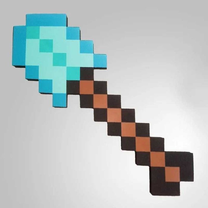 Набір зброї Сокира та Лопата з майнкрафт (minecraft)