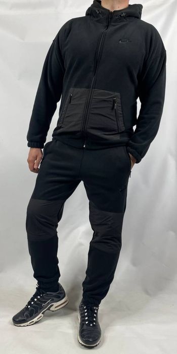 Мужской спортивный костюм Nike зимний теплый на флисе