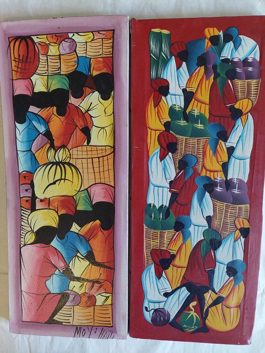 Quadros Multicoloridos da Jamaica