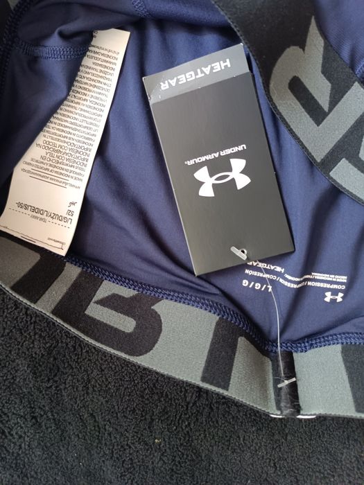 Lajkry legginsy termoaktywne męskie under armour rozmiar L
