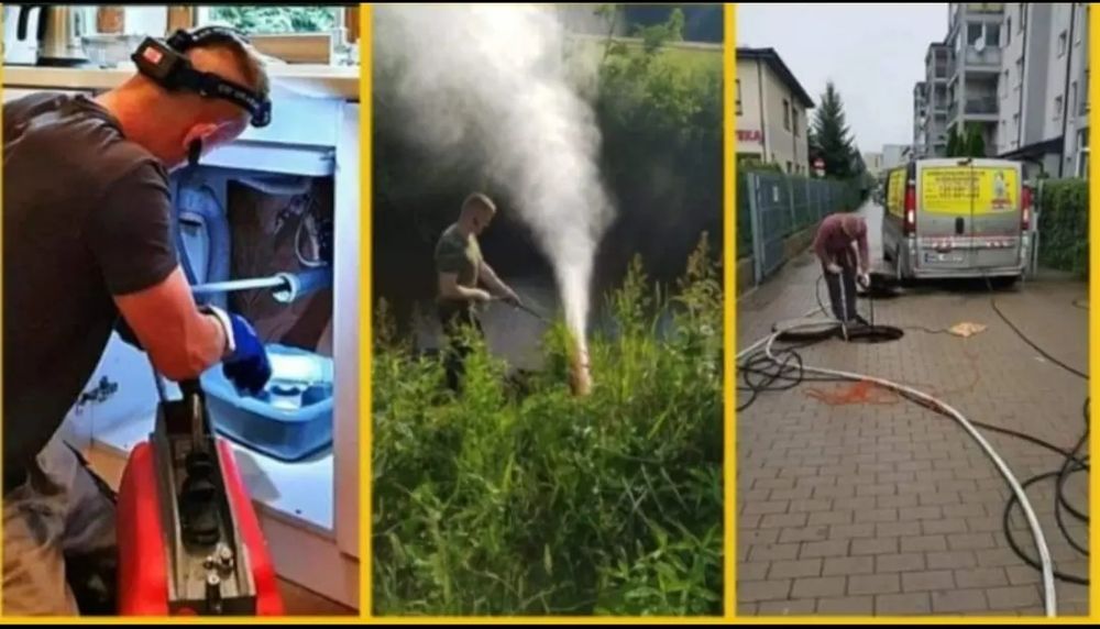 Hydraulik Udrażnianie  Rur kanalizacyjnych kamera Tv Wuko Marki