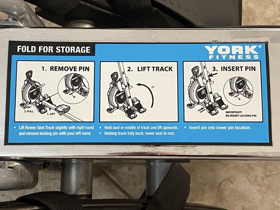 Ergometr wioslarz York r201