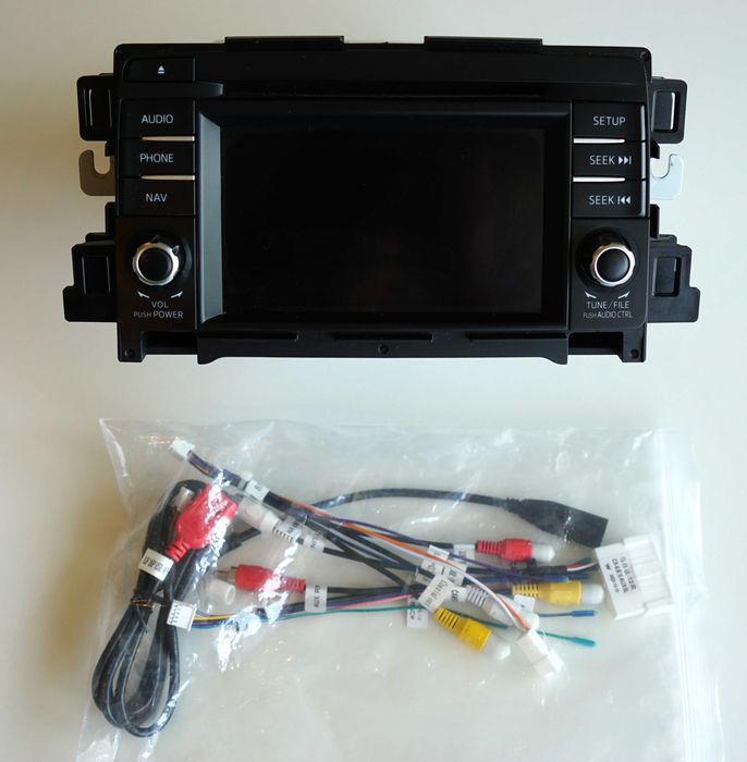Radio Multimedia Navi Mazda CX-5 Oryginalne bdb stan Ramka Panasonic