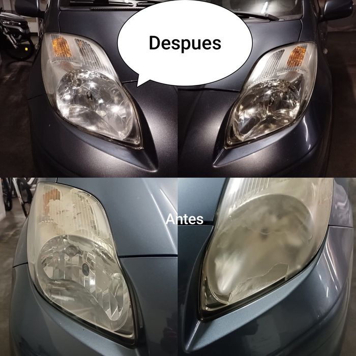 Polimento de faróis