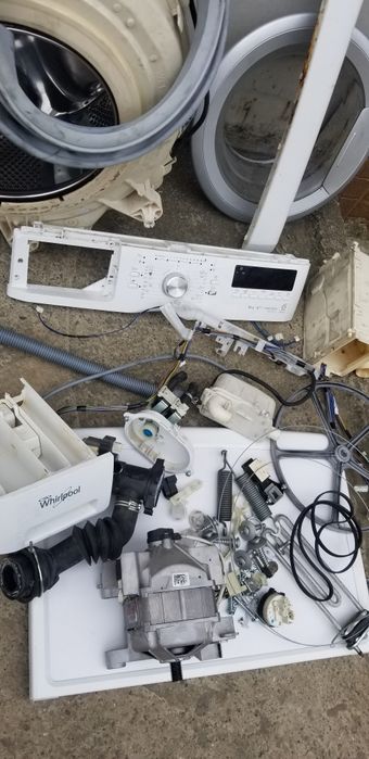 Разбор стиральной машины Whirlpool AWSX 63013 (на запчасти)