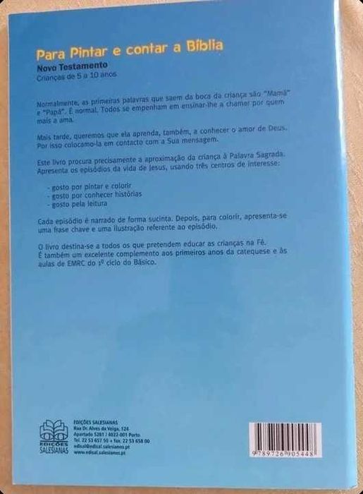 Para pintar e contar a bíblia (NOVO)
