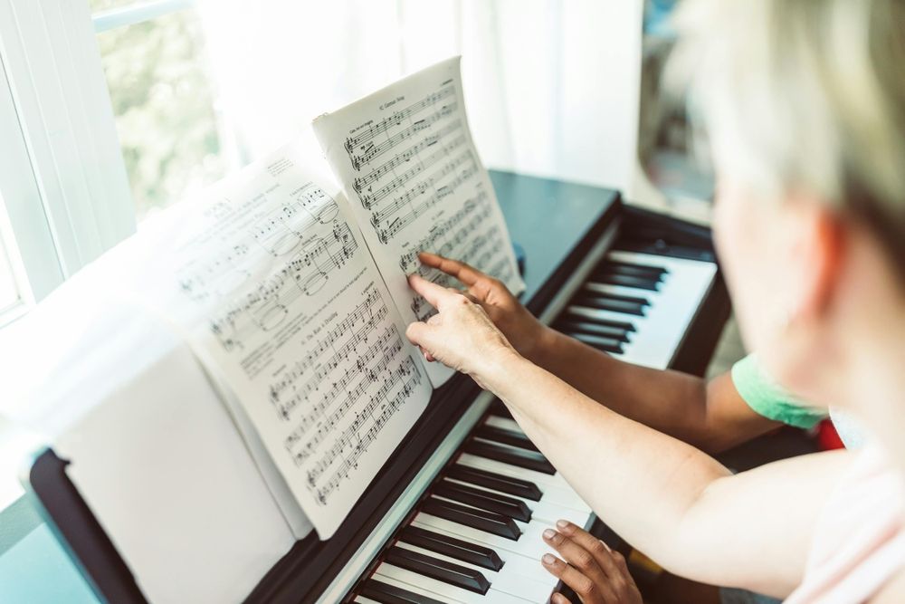 Aulas de piano e canto