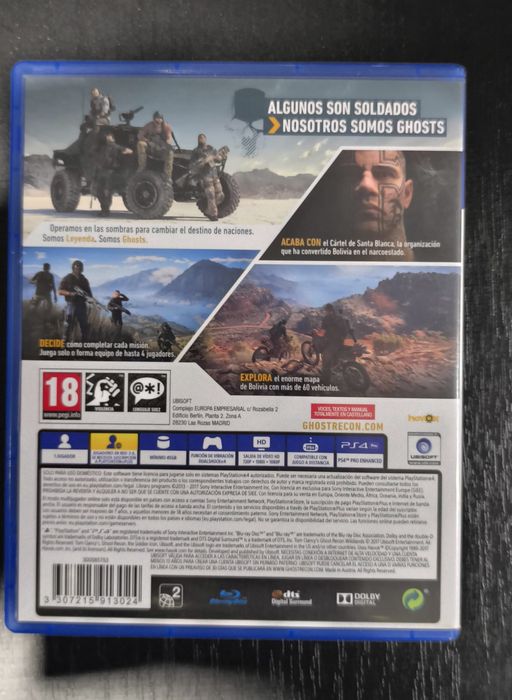 Ghost recon wildlands PlayStation 4