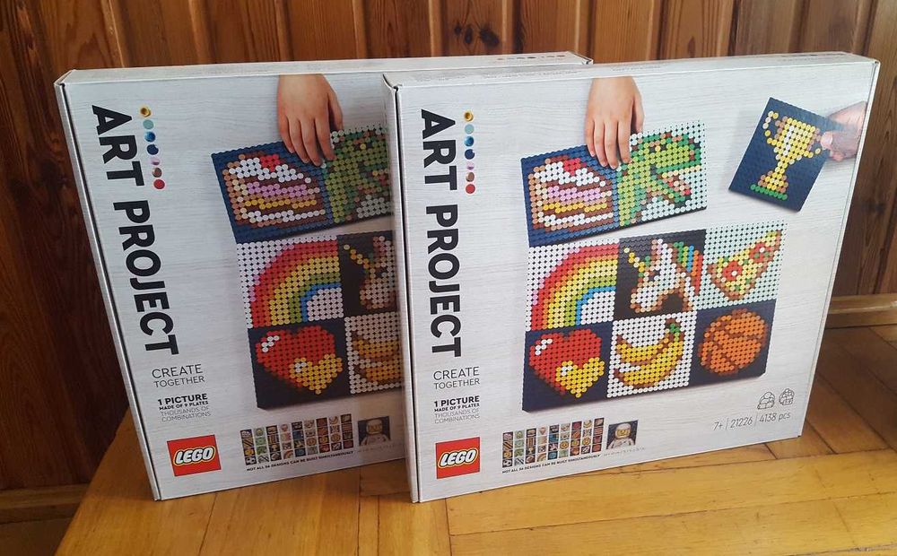 2x LEGO 21226 Art Projekt artystyczny - twórzmy razem NOWE Wrocław