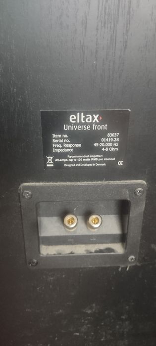 Głośniki Eltax dwie sztuki