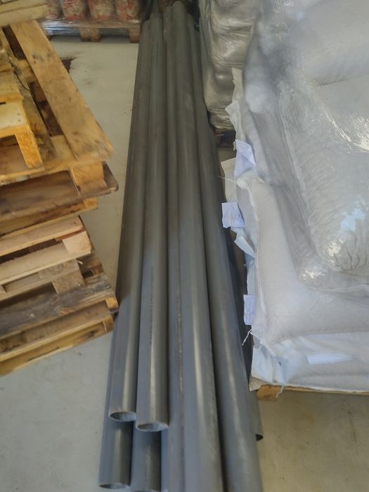10 Tubos de PVC hidropress DN 90x4,3 pn10bar