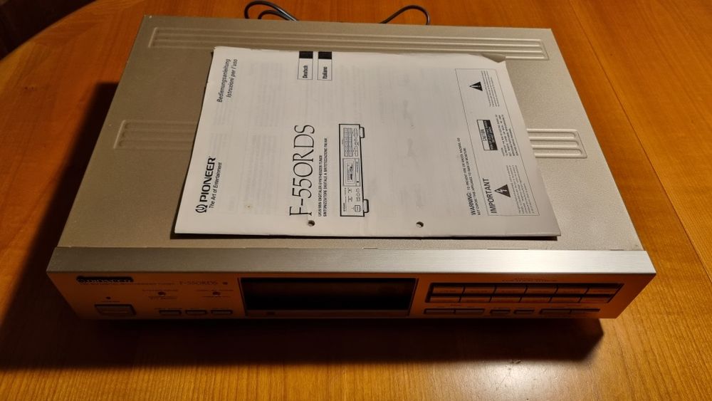 Pioneer F550,tuner radiowy RDS