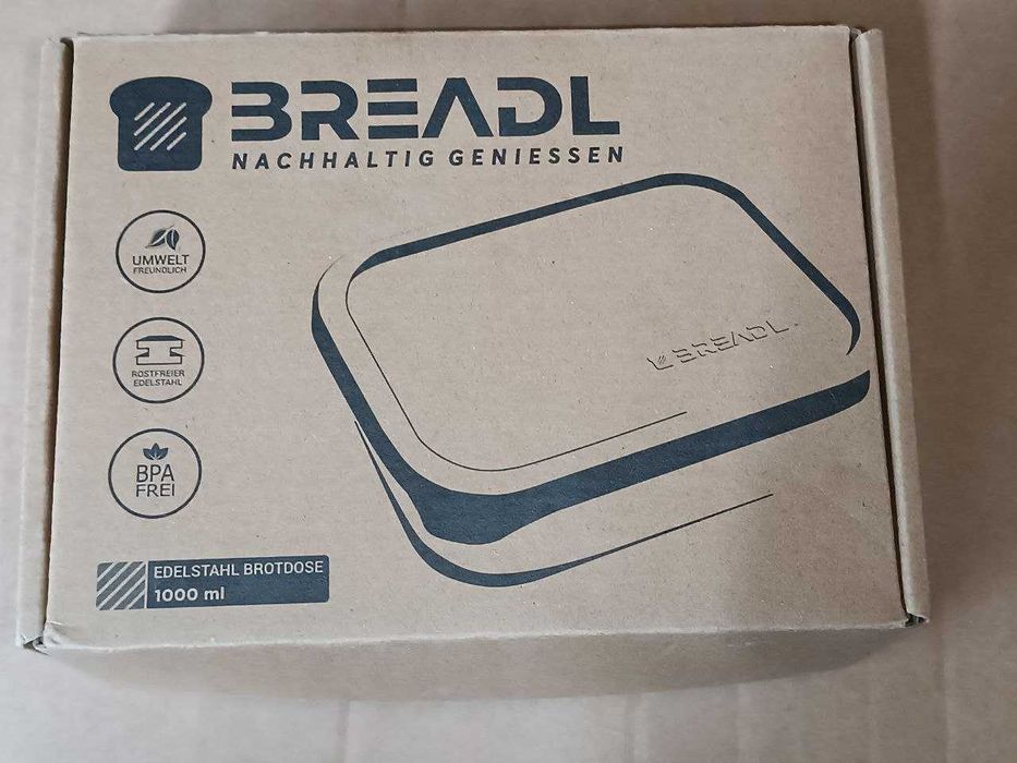 Ланч-бокс із нержавіючої сталі Breadl. 3 відділення 1000мл.