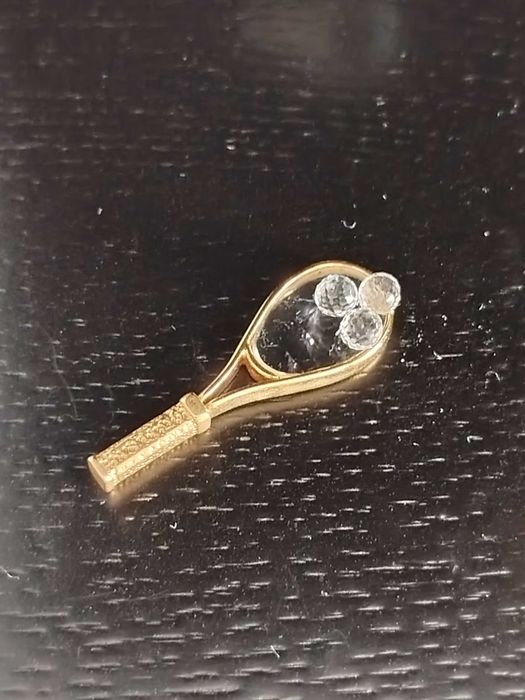 Swarovski Crystal Raquete de Ténis
