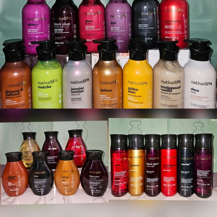 Produtos NATIVA SPA boticário
