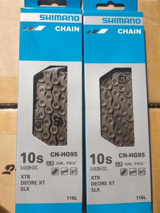 Велосипедная цепь Shimano Deore HG54 HG93 HG701 M6100 велосипед ланцюг