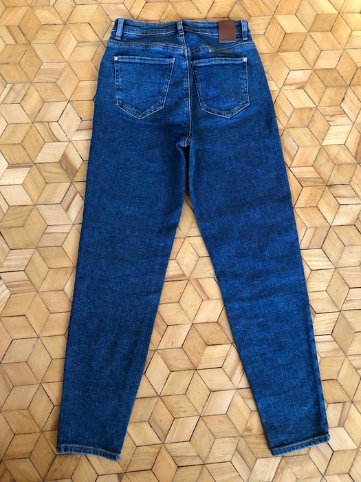 Spodnie jeansy Reserved denim 34 wysoki stan jeans