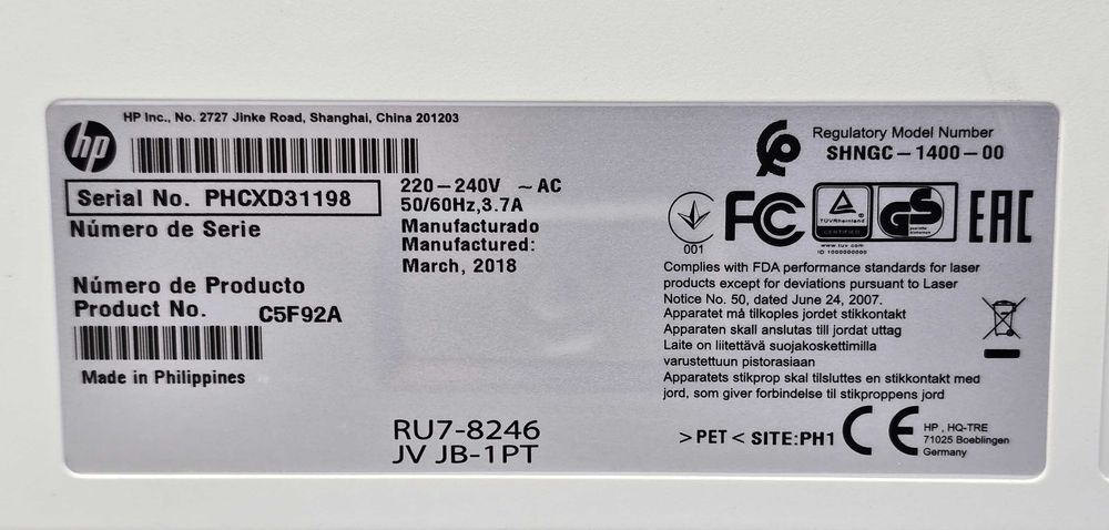 Принтер лазерний HP LaserJet Pro M402d з дуплексом Гарантія 12 місяців