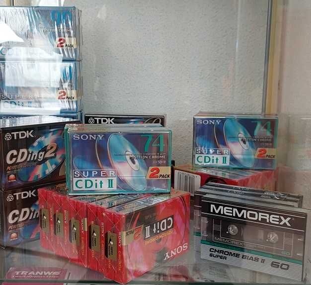 Cassetes audio Chrome e Metal desde 5€