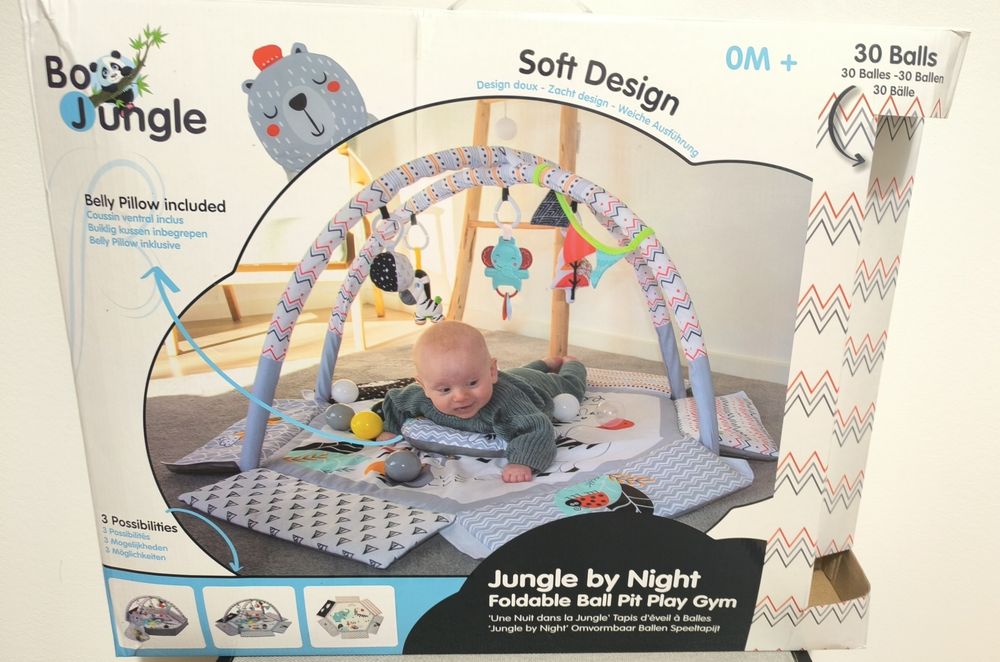 Ginásio de brincar Bo jungle