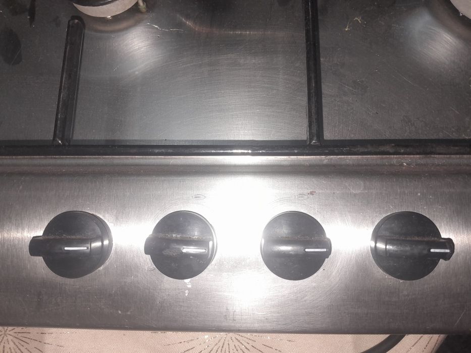 Placa BOSH de encastrar toda em inox 20€