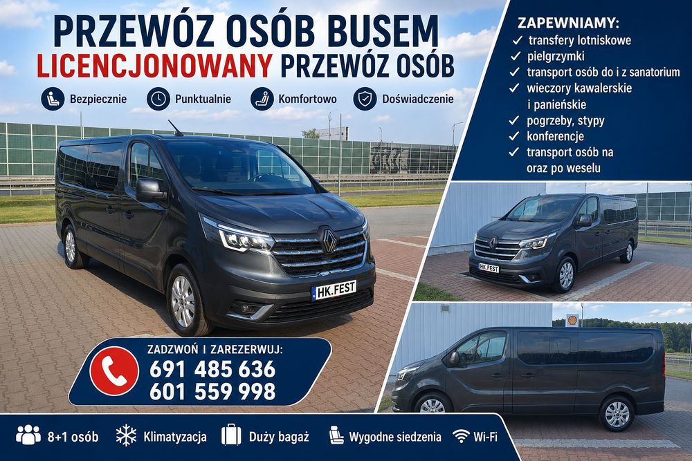 Przewóz Osób Transport BUS