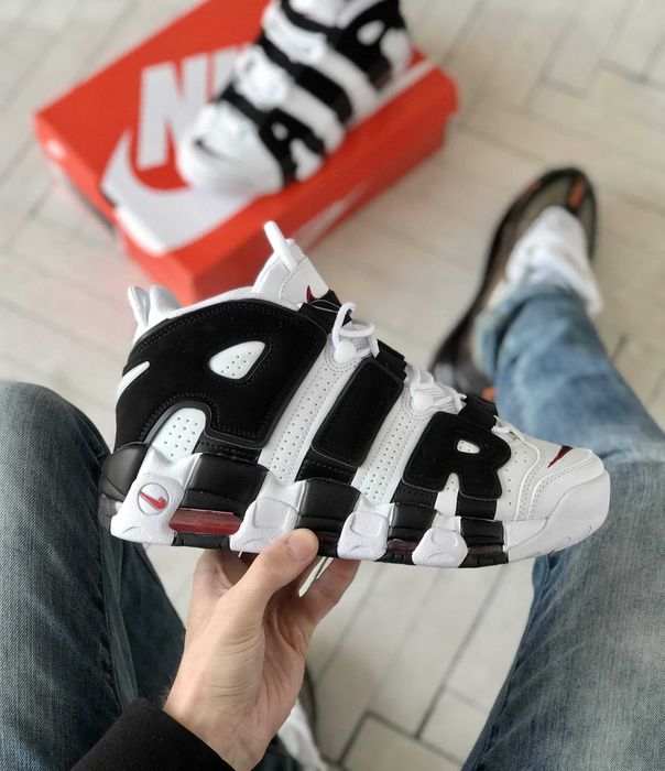 !SALE! Nike Air More Uptempo White Black 36 37 38 39 40 41 42 43 44 45