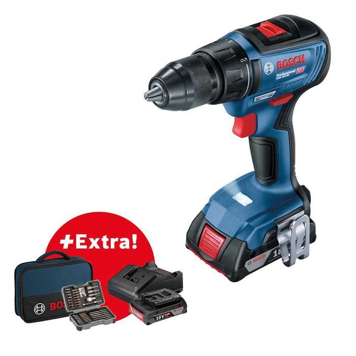 Wiertarko-Wkrętarka Gsr 18V-50 2*2.0Ah + Acc Bosch B 6019H5004