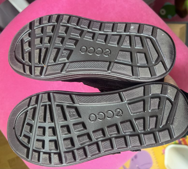 Зимові чобітки ecco urban snow р 30 (вся устілка 19.5) фіолетові + подарунок