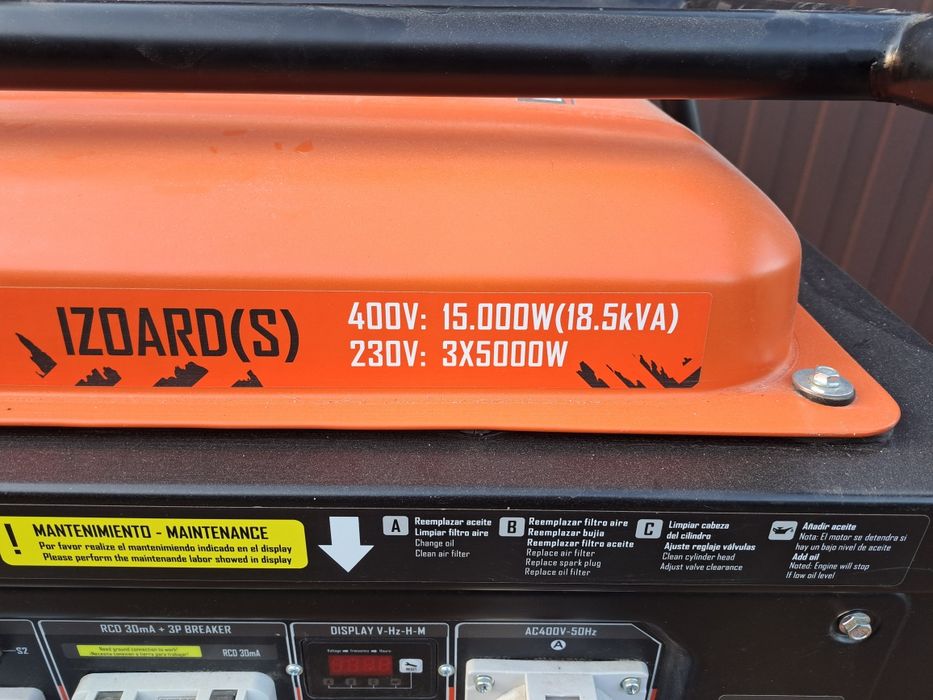 Генератор бензиновий 18 кВт GENERGY STELVIO