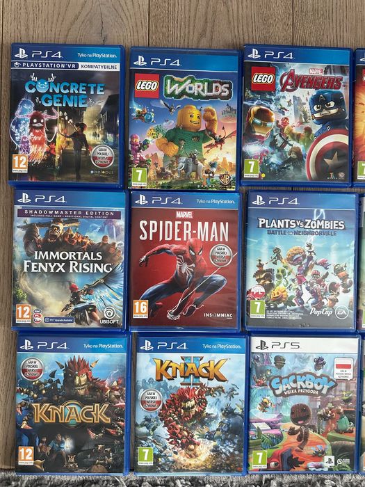 Gry PalyStation , stan idealny . Okazja