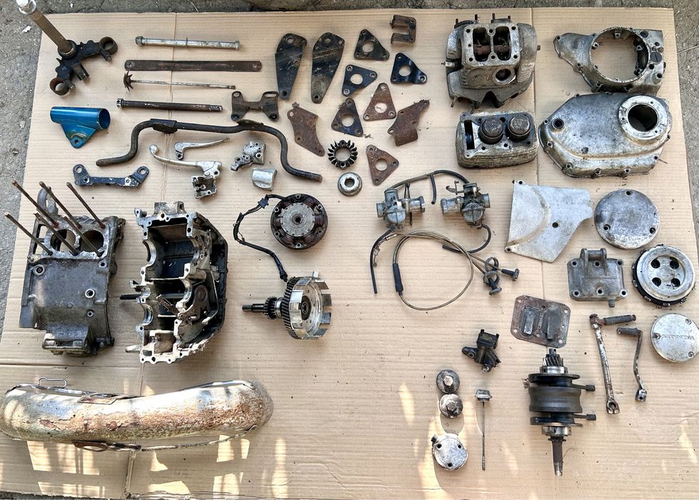 Material Honda CB125 e CB175