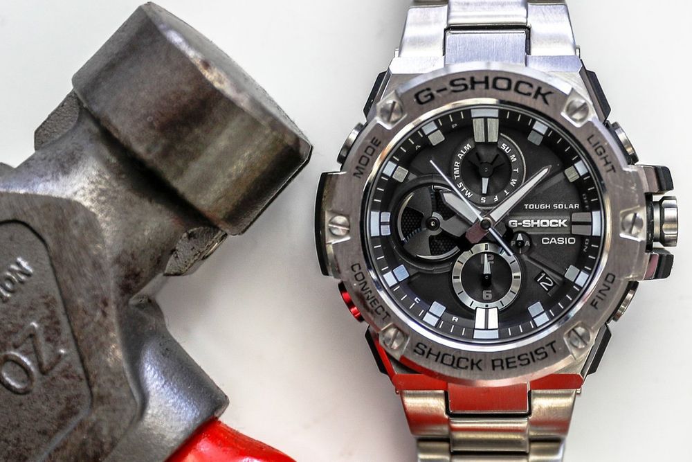 Zegarek męski CASIO G-SHOCK G-Steel Premium GST-B100D-1AER