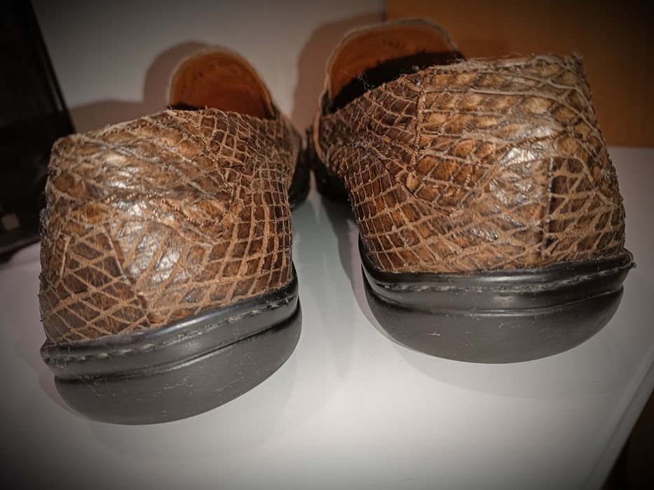 Sapatos Vintage Cohibas em Pele