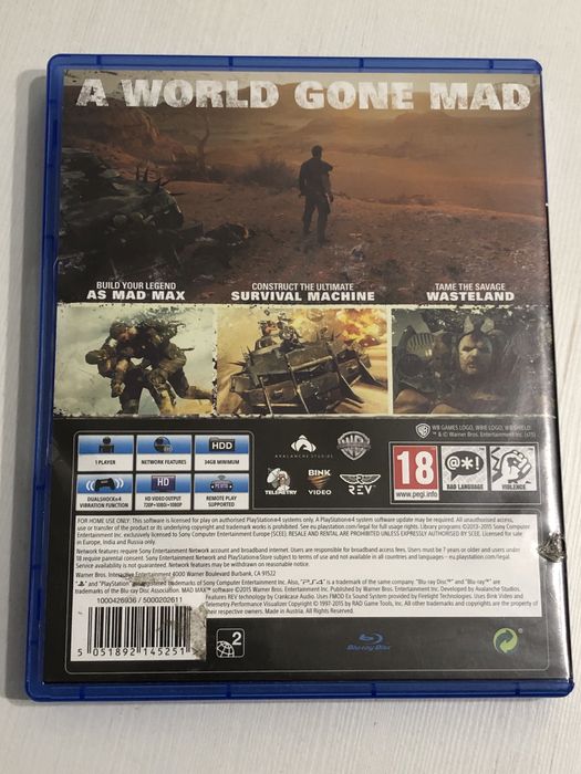 Mad max gra na ps4 pl gry playstation ps5 pro dobre ceny madmax apoka