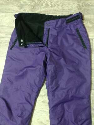 Штаны лыжные размер L евро 42 мембранные женские фиолетовые