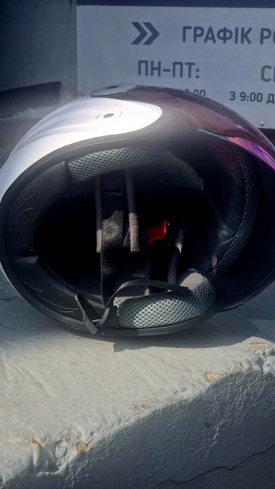 Шлем для езды на мопеде скутере мотоцикле