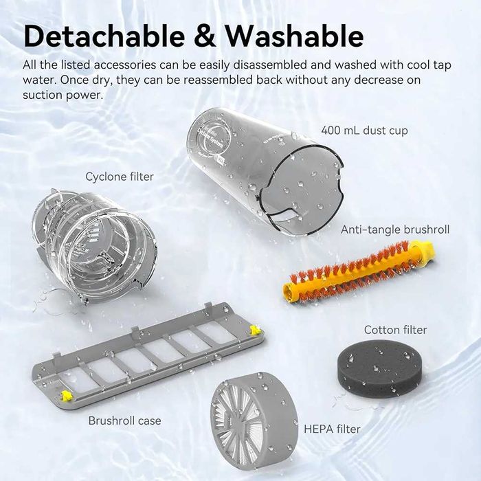 DibeaOdkurzacz dywany materace uv-30