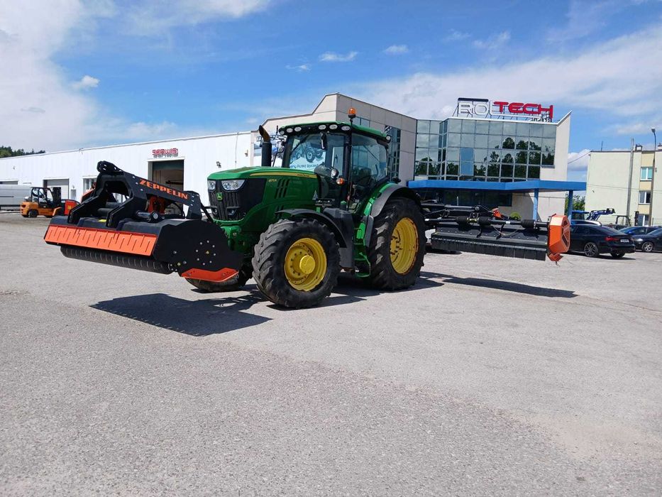 Mulczer kosiarka Bijakowa ZEPPELIN 7m POTĘŻNY Do kukurydzy Ścierniska