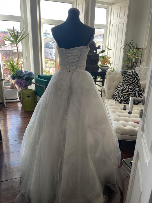 Vestido de noiva como novo