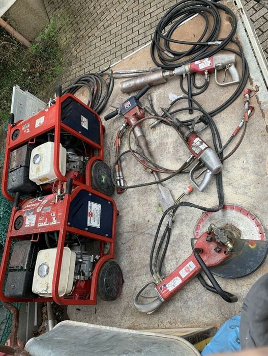 Швонарезчик. Отбойный молоток.дрель алмазного бурения. Hycon