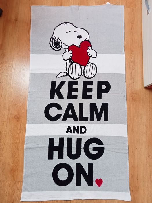 Ręcznik keep calm 140x70 nowy