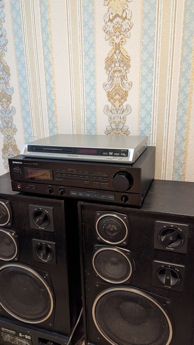 Акустическая система  radiotehnika s-90 , колонки, усилитель звука  pioneer