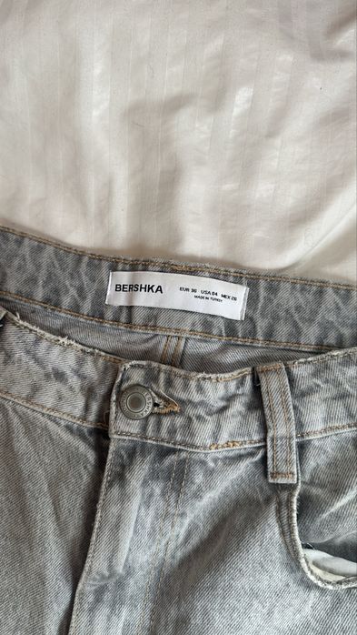 Джинсові шорти Bershka sk8 rapp y2k