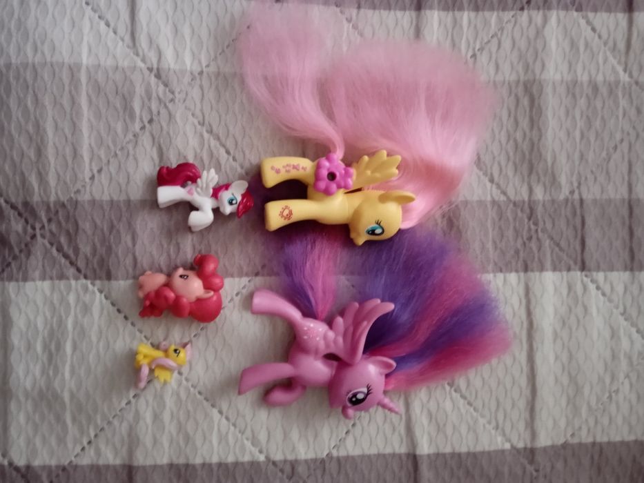 Цена за всё! Набор пони, my little pony оригинал.