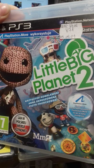 Little big planet 2 ps3, sklep , wersja pl